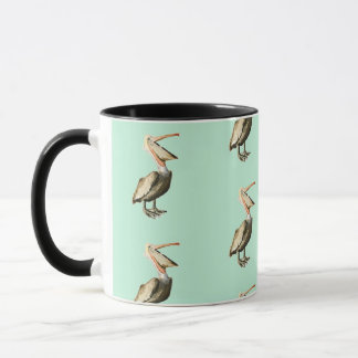 Mug Taupe pélicane chère et amusante