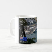 Mug Tauranga - Port - Nouvelle-Zélande - Panorama - (Devant gauche)