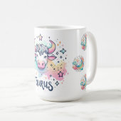 Mug Taureau Coloré Zodac Astrologie (Devant droit)