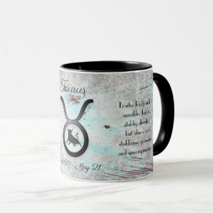 Mug Taureau de signe d'horoscope