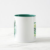 Mug Taureau vert | Conception commerciale (Centre)