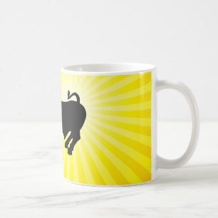 Mug Taurillon noir chargeant de Wall Street