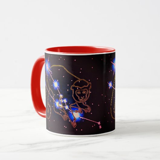 Mug Taurus dans l'année du singe (Devant gauche)