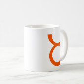 Mug Taurus en Orange (Devant droit)