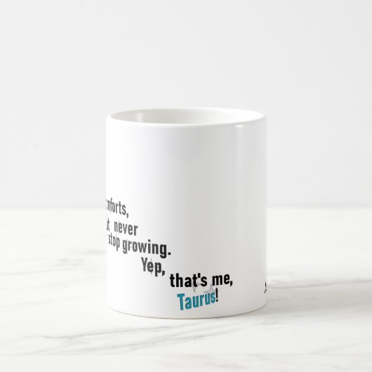 Mug Taurus Fun & Inspiration Design pour un usage quot (Centre)