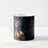 Mug Taurus mâle de café astrologique (Devant gauche)