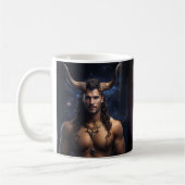 Mug Taurus mâle de café astrologique (Gauche)