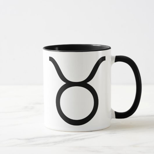 Mug taurus noir (Droite)