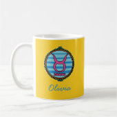 Mug Taurus personnalisé Groovy (Gauche)