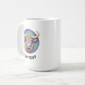 Mug Taurus personnalisé Zodiac (Devant gauche)