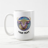 Mug Taurus personnalisé Zodiac (Gauche)