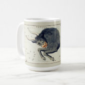 Mug Taurus Zodiac Antique Astronomie Graphique (Devant gauche)