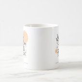 Mug Taurus zodiac fleur de naissance mois anniversaire (Centre)