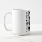 Mug Taurus Zodiac Mot Cloud Inspiration (Gauche)
