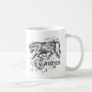 Mug Taurus zodiaque vintage