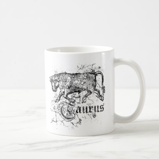 Mug Taurus zodiaque vintage (Droite)