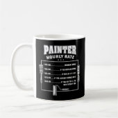 Mug Taux horaire du peintre (Gauche)