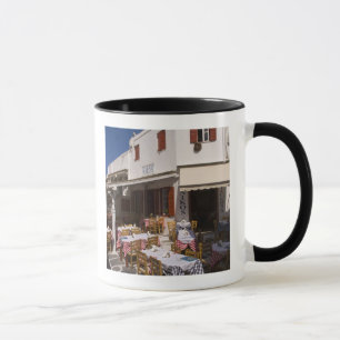 Mug Taverna Nikos, Mykonos, Îles Cyclades, Grèce