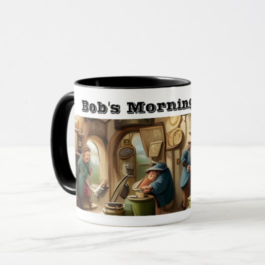 Mug Taverne Daffy personnalisée (Devant gauche)