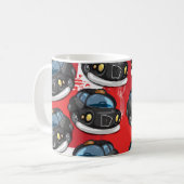 Mug Taxi noir de Londres (Devant gauche)