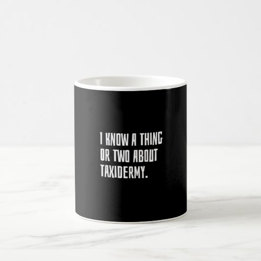 Mug Taxidermie (Centre)