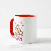 Mug TAZ™ - Fou Amoureux (Devant gauche)