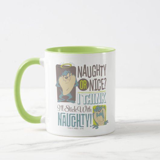 Mug TAZ™ - Naughty ou Nice ? (Gauche)