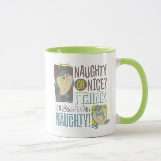 Mug TAZ™ - Naughty ou Nice ? (Droite)