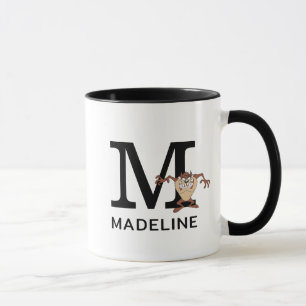 Mug TAZ™ posant 15 Ajouter votre nom et initiale