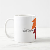 Mug Taza "Arce de Otoño". (Gauche)