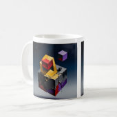 Mug Taza arte geometrico (Devant gauche)