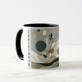 Mug Taza Arte Minimal Equilibrio Natural (Devant gauche)