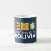 Mug Taza bicentenario de Bolivie (Centre)