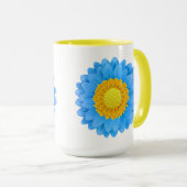 Mug Taza Bicolor Margarita Colección Primavera (Devant droit)