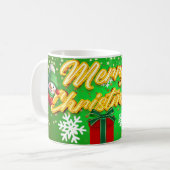 Mug taza blanca Navideña (Devant gauche)