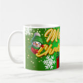 Mug taza blanca Navideña (Gauche)