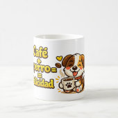 Mug Taza Café + Perro = Felicidad (Centre)