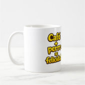 Mug Taza Café + Perro = Felicidad (Gauche)