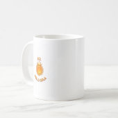 Mug Taza clacica blanca Sol Brillante Sola (Devant gauche)