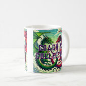 Mug Taza Coffe DANCING DRAZON (Devant droit)