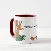 Mug Taza combo15 oz,cafe (Devant gauche)