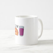 Mug Taza con api y pastel (Devant droit)