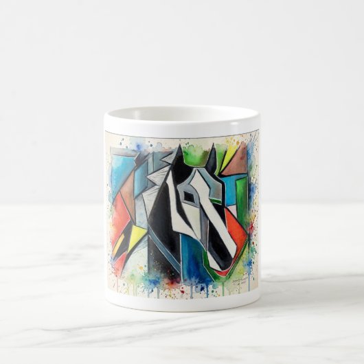 Mug Taza con Arte Adstrato (Centre)