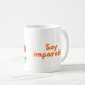 Mug taza con dedicatoria a mujer con bella energía (Devant droit)