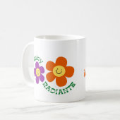 Mug taza con dedicatoria a mujer con bella energía (Devant gauche)