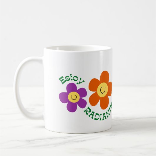 Mug taza con dedicatoria a mujer con bella energía (Gauche)