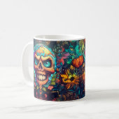MUG TAZA CON DISEÑO DE CALAVERA (Devant gauche)