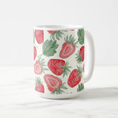 Mug Taza con fresas (Devant droit)