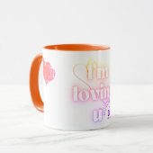 MUG TAZA CON MESNAJE DE AMOR  (Devant gauche)