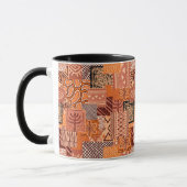 Mug Taza de Cafe African Collage (Gauche)